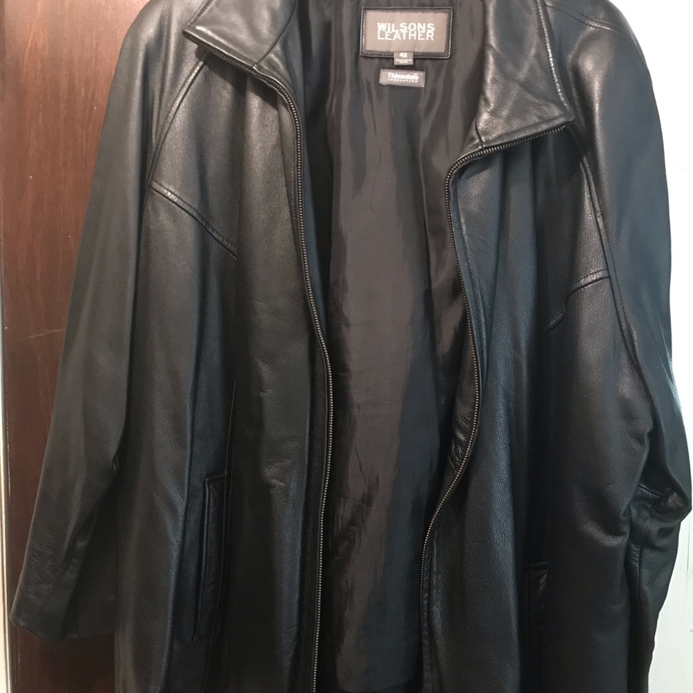 Leather jacket